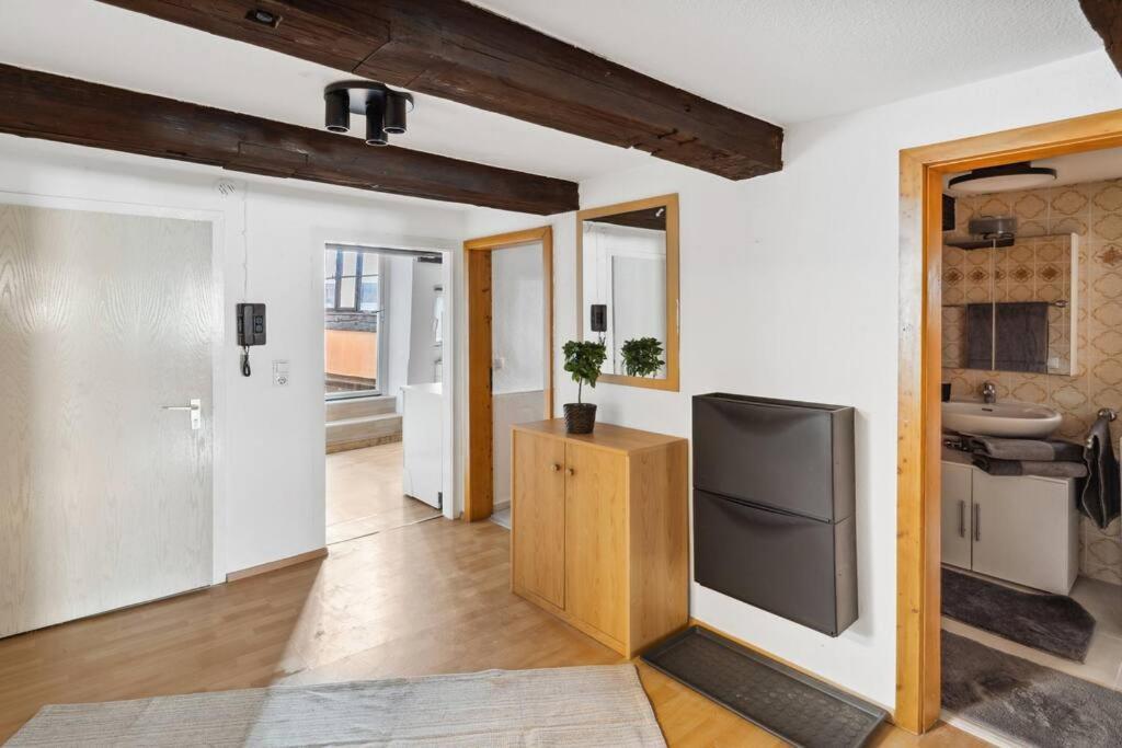 Zentrales, Rustikales Apartment Lauf an der Pegnitz Buitenkant foto