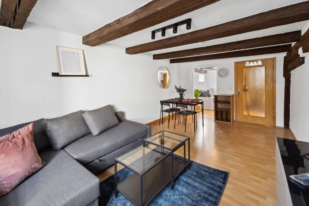 Zentrales, Rustikales Apartment Lauf an der Pegnitz Buitenkant foto