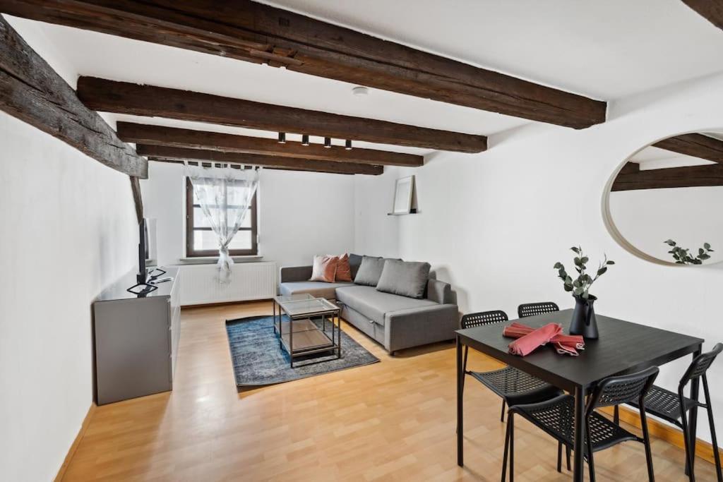 Zentrales, Rustikales Apartment Lauf an der Pegnitz Buitenkant foto
